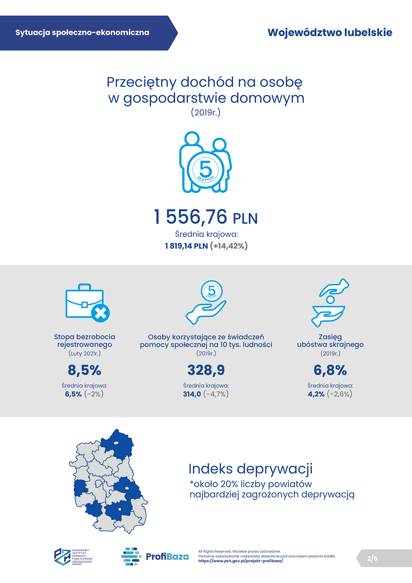 02. ProfiBaza - Sytuacja społeczno-ekonomiczna - województwo lubelskie