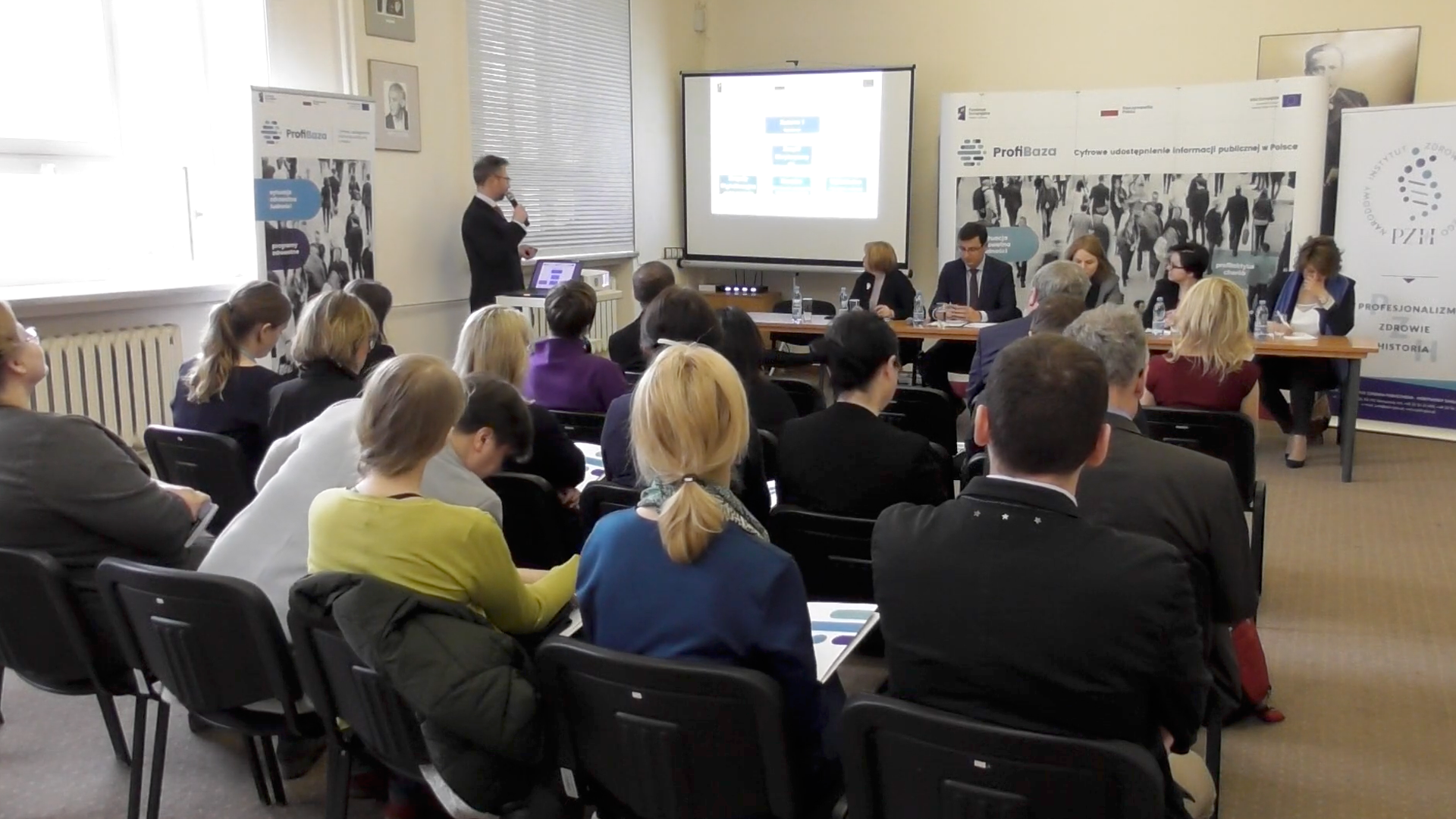 Konferencja prasowa - Projekt ProfiBaza - działania początkowe